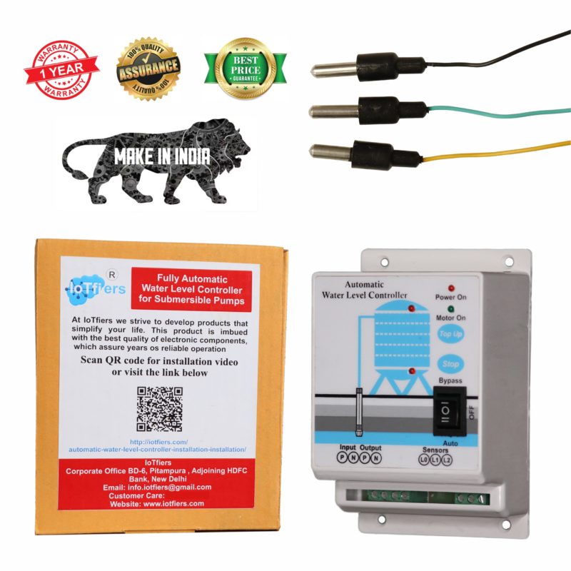 Automatic Water Level Controller For Submersible Pumps - IoTfiers